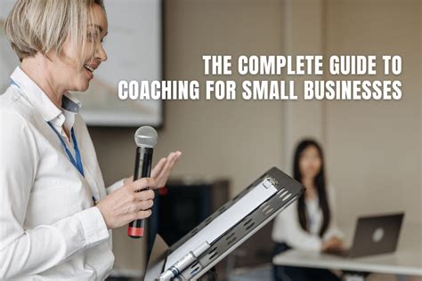 business coaching for small owners.